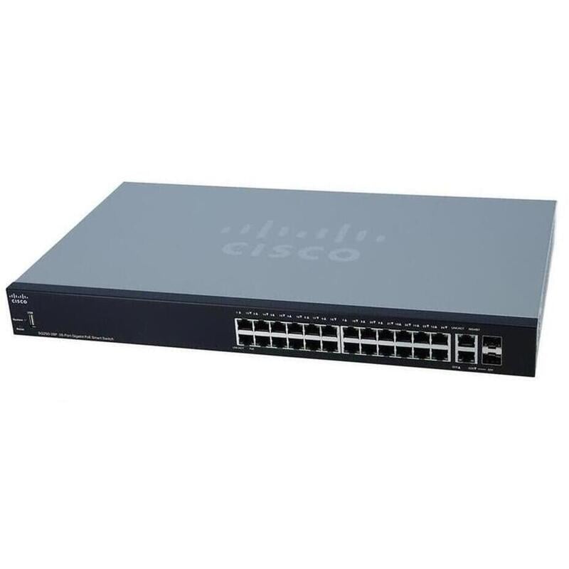 Cisco SG250-26P-K9 24 Ports Managed Switch Small Business | Refurbished