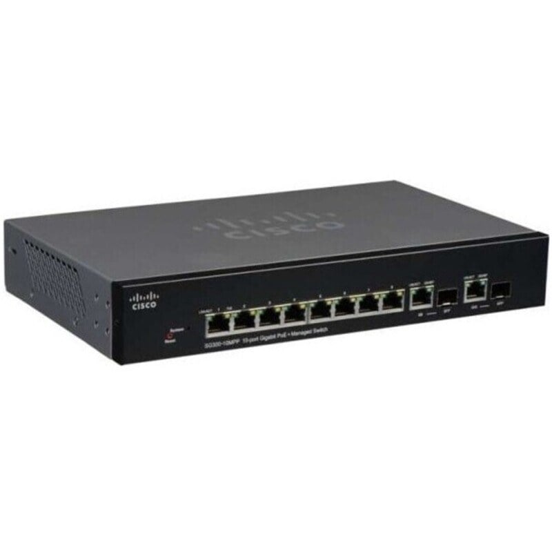 SG300-10MPP-K9 Cisco 10 Ports Ethernet Switch | New Factory Sealed