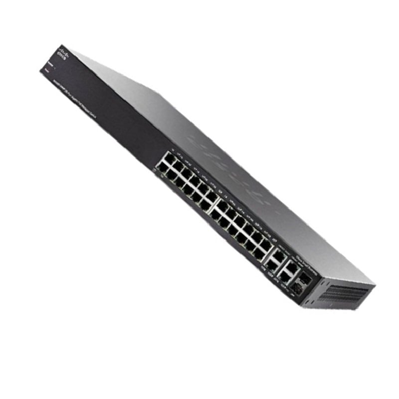 SG300-28MP-K9 Cisco Small Business 300 Series 28 Ports Layer 3 Managed Switch | Refurbished