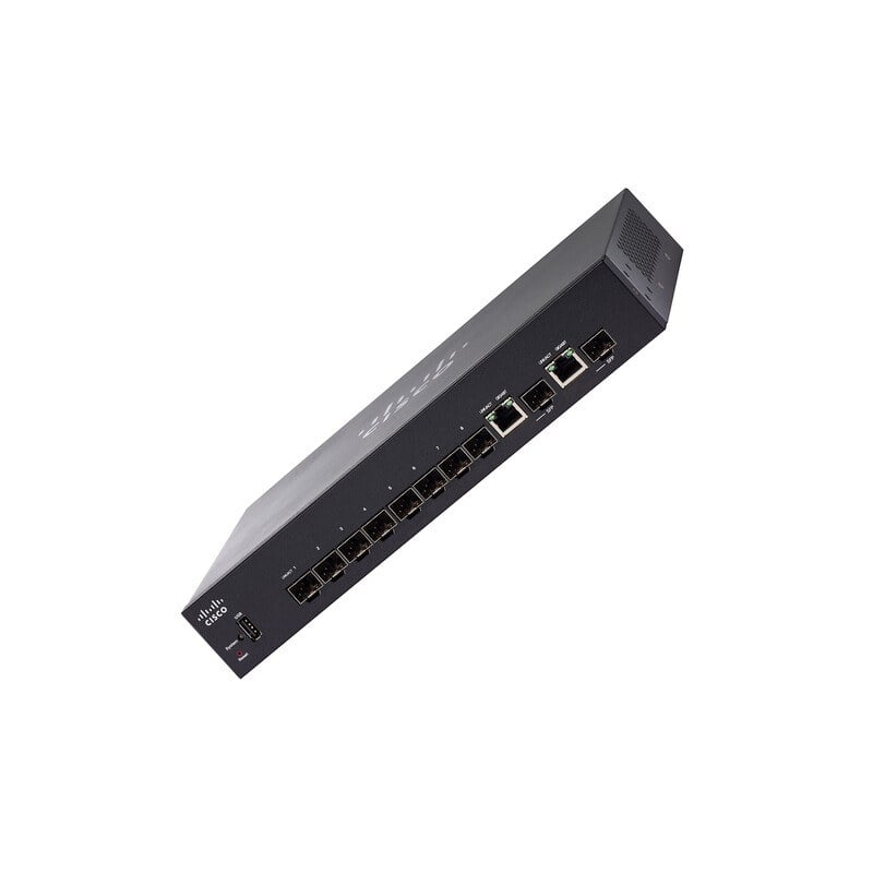 Cisco SG350-10SFP-K9 10 Ports Managed Switch 250 Series Gigabit Ethernet | New Bulk Pack
