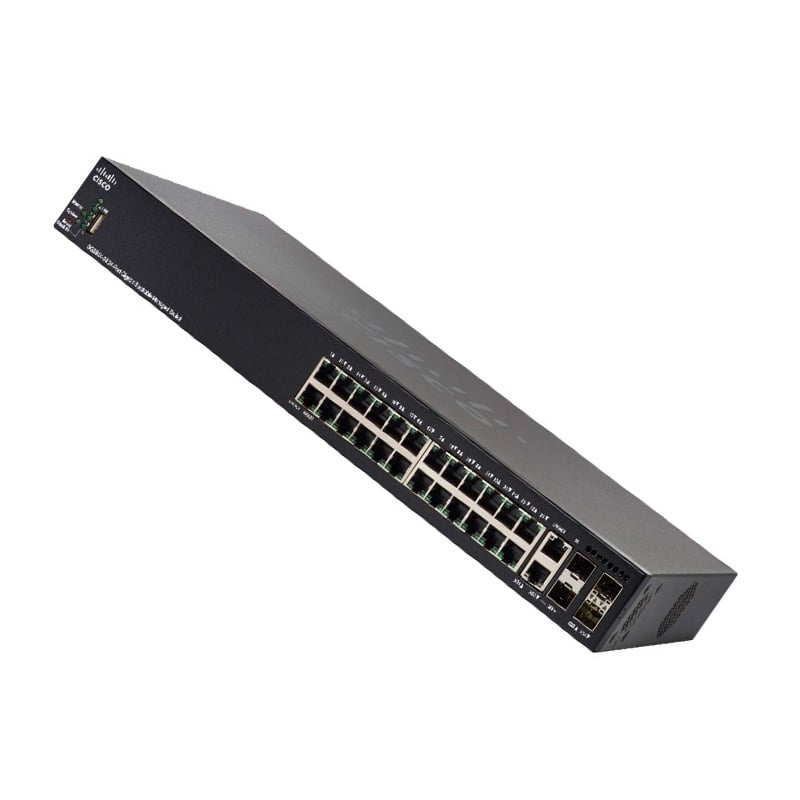 SG350X-24MP-K9 Cisco Small Business 24 Ports Managed Switch | Refurbished