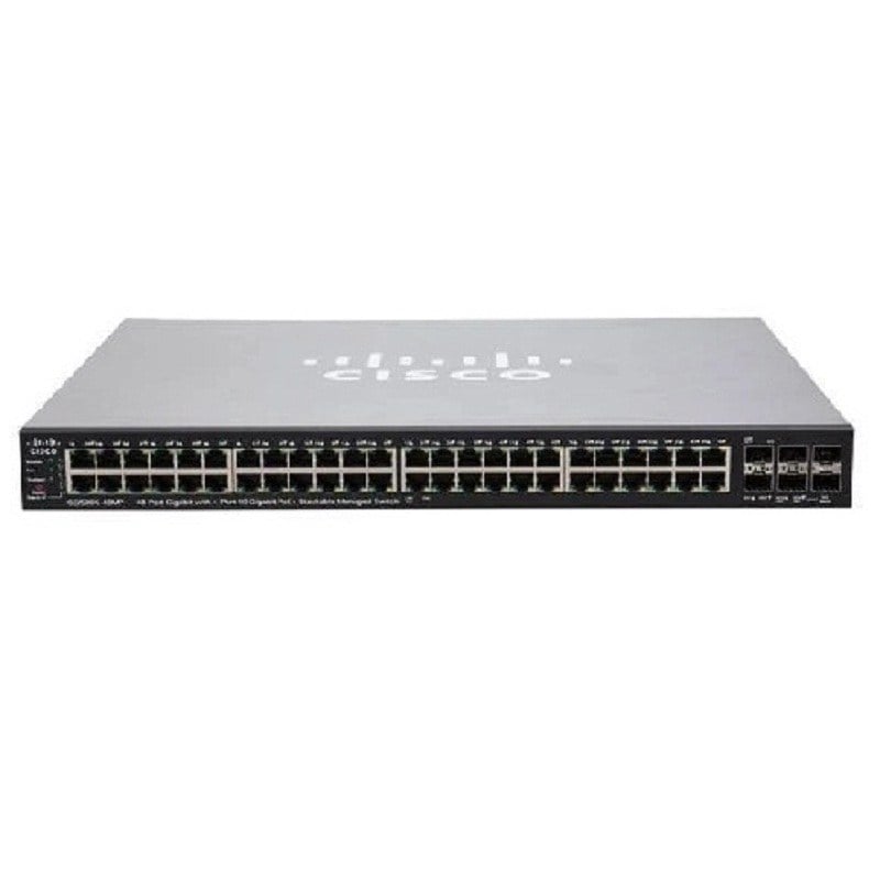 SG500X-48MP-K9-NA Layer 3 Switch Manageable 48 Ports Switch | New Factory Sealed