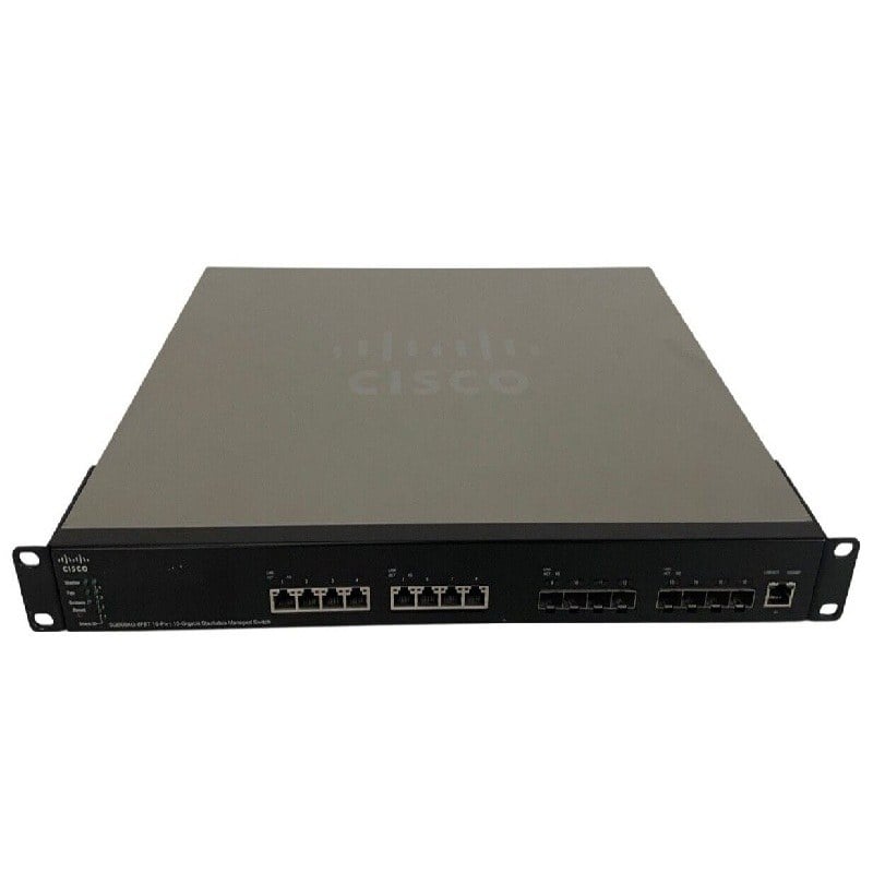 SG550XG-8F8T-K9 Cisco 16 Ports L3 Managed Switch | New Factory Sealed