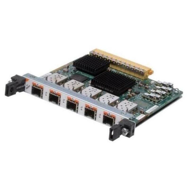 Cisco SPA-5X1GE 5 Ports Expansion Module Ethernet Shared Port Adapter | Refurbished