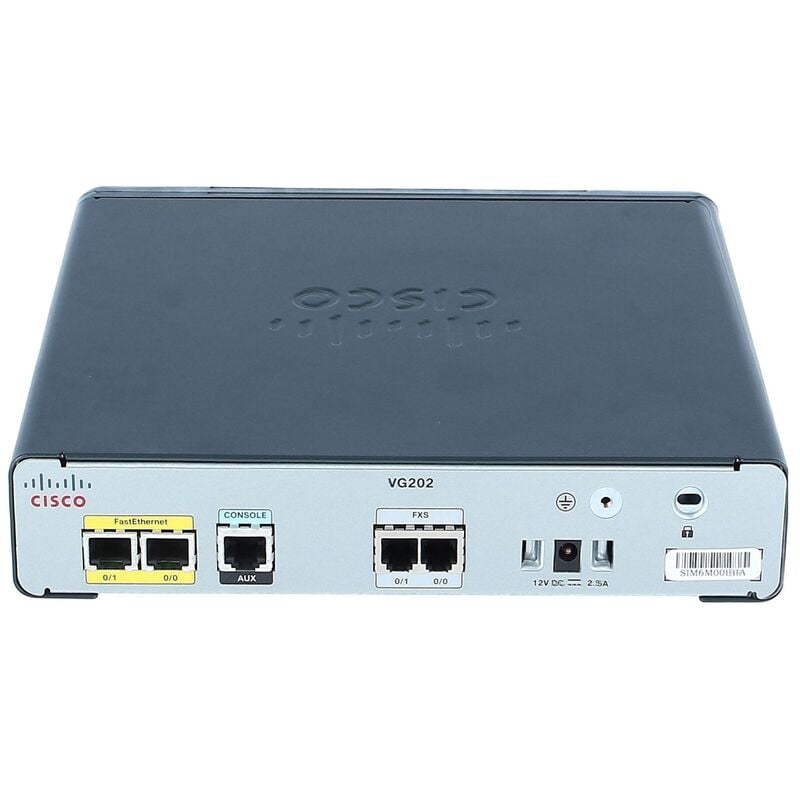 Cisco VG202 4 Ports Analog Voice Gateway VoIP Phone Adapter | New Bulk Pack