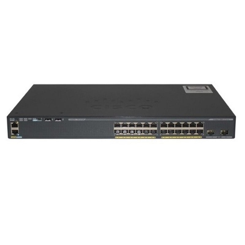 Cisco WS-C2960XR-24PD-I 24 Ports Manageable Switch Catalyst Twisted Pair | Refurbished