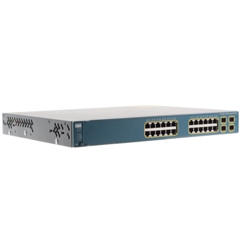 WS-C3560G-24PS-E Cisco 24 Ports Desktop Managed Switch | New Factory Sealed