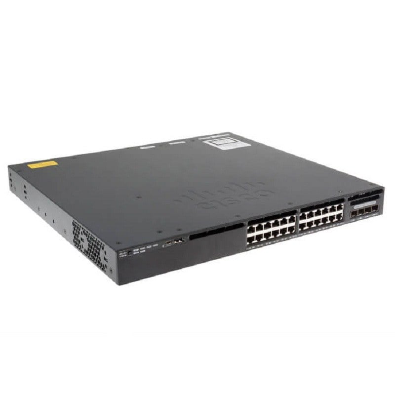 Cisco WS-C3650-24TS-L Catalyst 24 Ports Manageable Switch with 4x SFP Ports | Refurbished