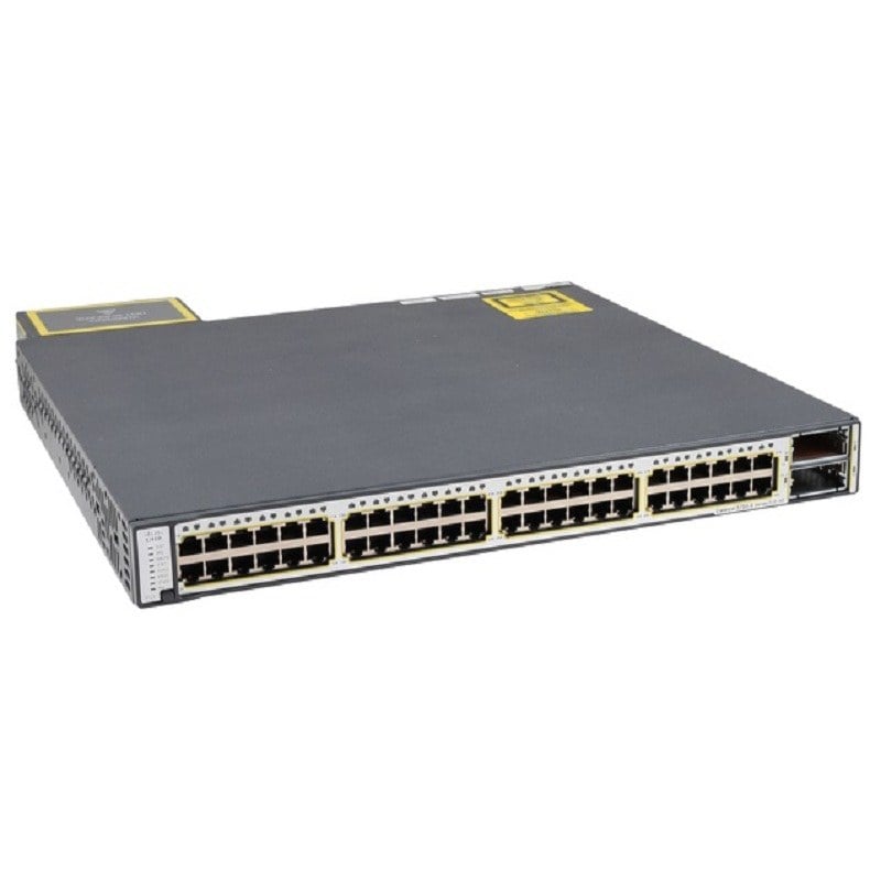Cisco WS-C3750E-48PD-S 48 Ports Managed Switch Catalyst 3750E | Refurbished