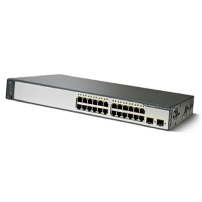 Cisco WS-C3750X-24U-E 24 Port Switch Catalyst 3750x-24u-e Managed L3 Ethernet Ports | Refurbished