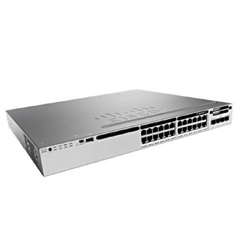 WS-C3850-24S-S Cisco 24 Ports Manageable Switch | Refurbished