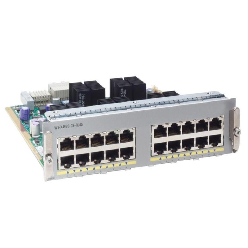WS-X4920-GB-RJ45 Cisco 20 Ports 1GBPS Expansion Module | Refurbished
