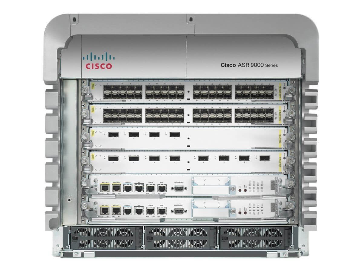 ASR-9006-DC Cisco 9006 Aggregation Services Router - 6 Slots - Rack-mountable | Refurbished
