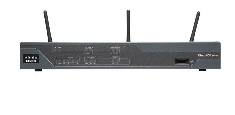 C887VA-W-E-K9 Cisco 887VA Annex A Wireless Integrated Services 4 Ports Router | New Factory Sealed