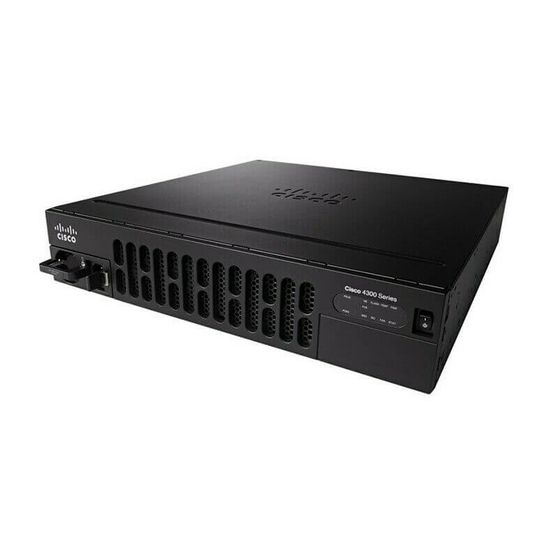 ISR4351-VSEC/K9 Cisco 4351 Router 3 Ports Management Port 10 Slots Gigabit Ethernet | Refurbished