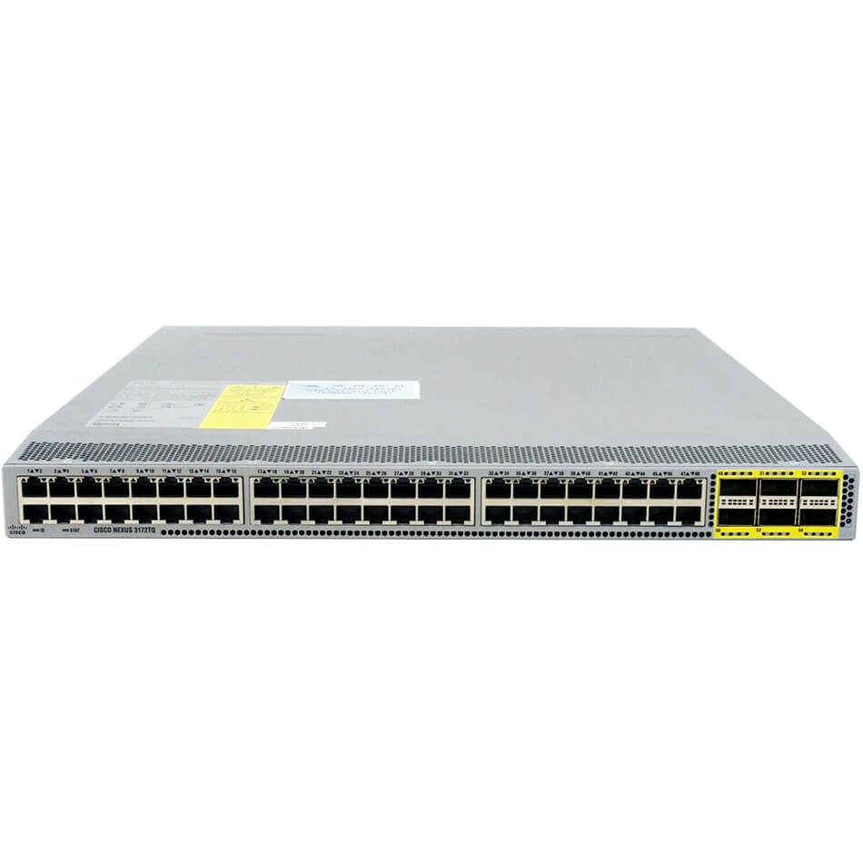 N3K-C3172TQ-6BD Cisco Nexus 3172TQ 48 Ports Layer 3 Manageable Switch | Refurbished