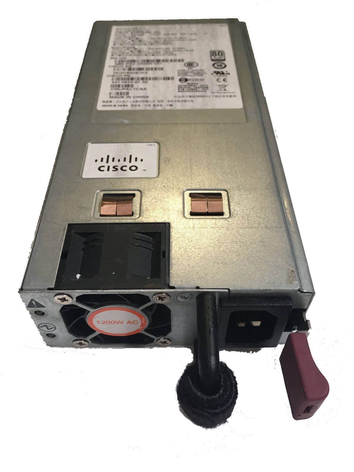 N9K-PAC-1200W Cisco Nexus 9300 1200W AC PS, Port-side Intake | Refurbished