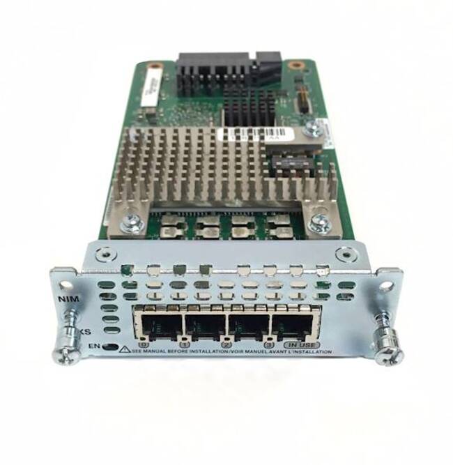 Cisco NIM-4BRI-NT/TE 4 Ports Expansion Module BRI Network Interface | New Factory Sealed