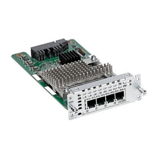Cisco NIM-4BRI-NT/TE 4 Ports Expansion Module BRI Network Interface | New Factory Sealed