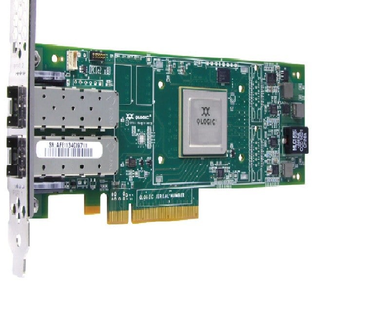 QLE2672-CSC Cisco Sanblade 16GB Dual Port PCIE Fiber Channel Host Bus Adapter With Bracket. New Bulk Pack.
