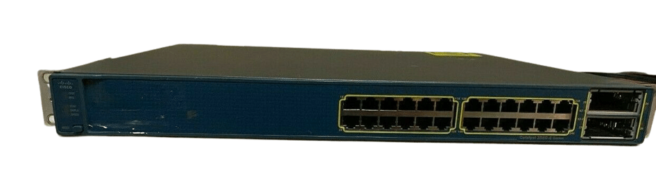 WS-C3560E-24TD-E Cisco 24 Ports Managed Switch | Refurbished
