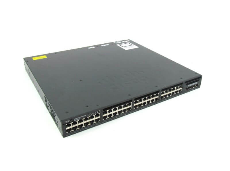 WS-C3650-48TD-L Cisco 48 Ports Manageable Switch | New Factory Sealed