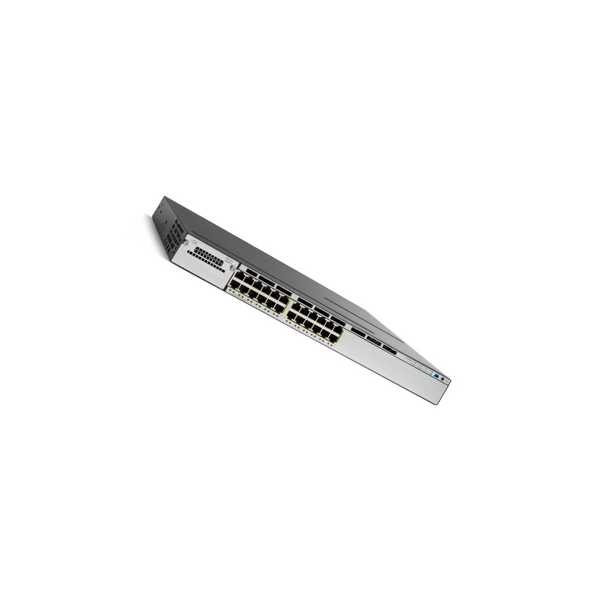 Cisco WS-C3750X-24U-E 24 Port Switch Catalyst 3750x-24u-e Managed L3 Ethernet Ports | Refurbished