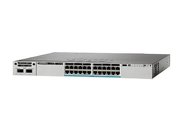 WS-C3850-24XU-S Cisco Catalyst 3850 Series Managed L3 Switch 24 Ethernet Ports UPOE | Refurbished