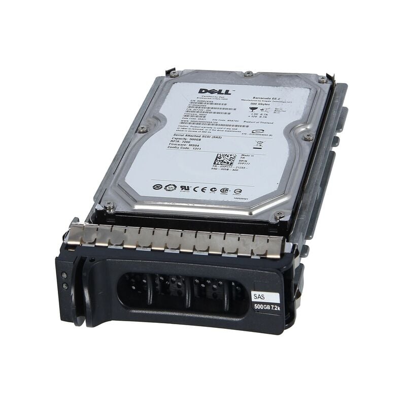 Dell YP777 500GB 7200RPM SAS-3GBPS 16MB Buffer Internal Hard Disk Drive | Refurbished