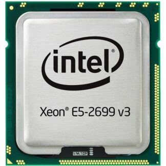 338-BGOI Dell Intel Xeon 18-Core E5-2699V3 2.3GHz 45MB L3 Cache 9.6GT/S QPI Speed Socket FCLGA2011-3 22NM 145W Processor. New Bulk Pack.