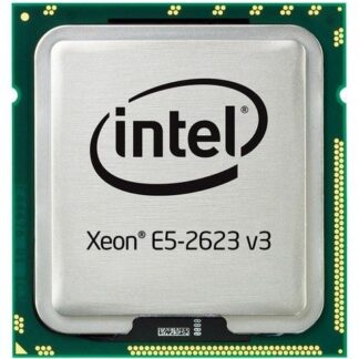 338-BHEQ Dell Intel Xeon E5-2623V3 Quad Core 3.0GHz 10MB L3 Cache 8GT/S QPI Socket LGA2011-3 105W 22NM Processor. New Bulk Pack.