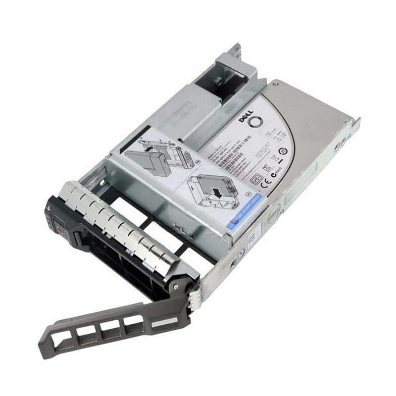 400-AMJW Dell Hybrid 1.6TB Write Intensive MLC SAS 12GBPS 2.5Inch 3.5IN Hybrid Carrier Hot Plug SSD | Brand New