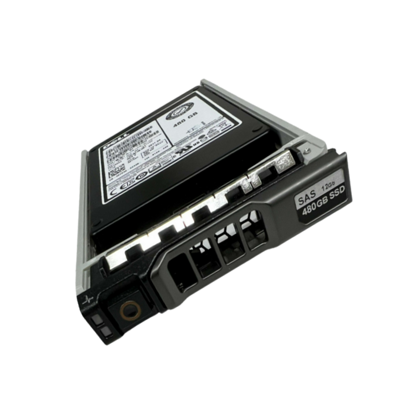 400-ATGN Dell 480GB SAS 12GBPS Mixed Use 2.5inch In 3.5inch Hybrid Carrier SSD | Brand New