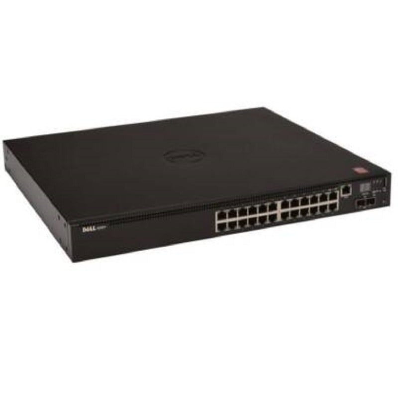 Dell 4FJ4C Networking N2024 Managed L3 Switch 24XEthernet 2X10 Gigabit SFP+ Ports | Refurbished