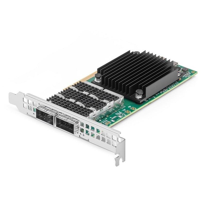 Dell 540-BCXN Mellanox Connectx-6 Dx Dual Port 100GbE QSFP 56 PCI-E Adapter | Brand New