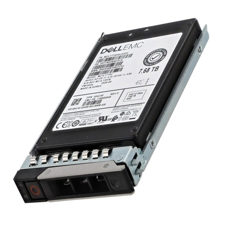 Dell 7HH3W 7.68 TB SAS-12GBPS SSD Value Read Intensive 512e | Refurbished
