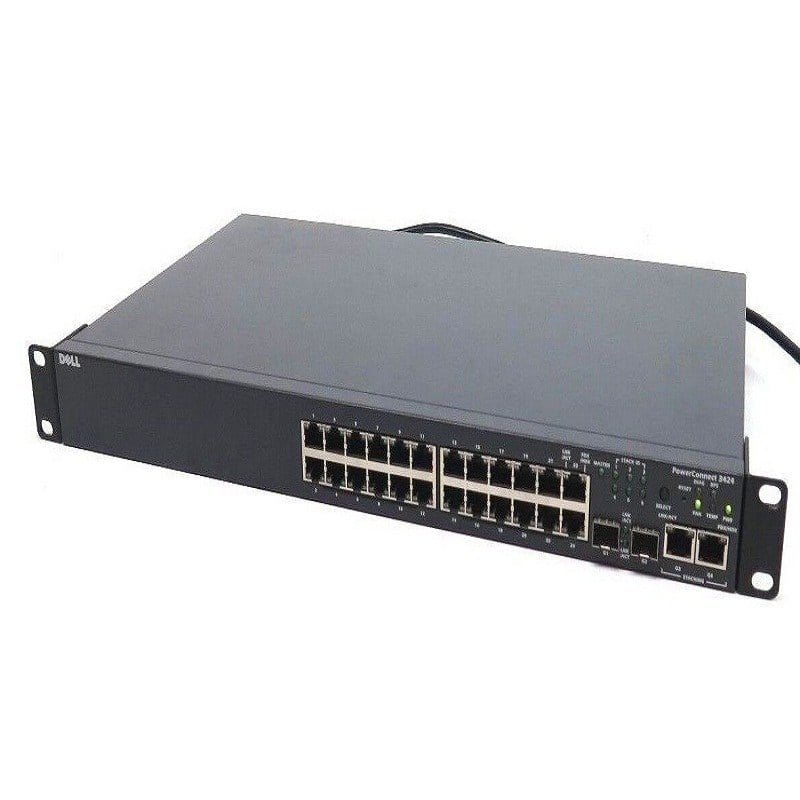 Dell 5524 24x Gigabit Network Switch GbE 2x 10gbe SFP Ports Rackmount | Acquisti Online Su - Foto 9