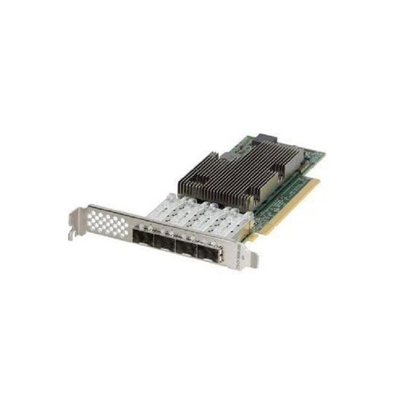 Dell J3D14 Quad Port Network Adapter Broadcom 57404 25 GB SFP 28 PCI-E 4.0 X16 Network Card | Brand New