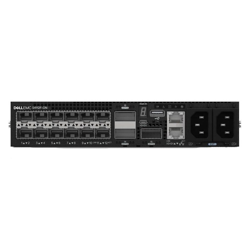 Dell PT0DJ 12 Ports Networking 10GbE Base-t 3P QSFP28 Os10 Switch | Refurbished