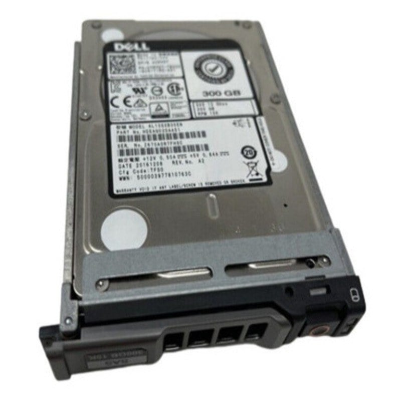 Dell X5D2X 300GB 15K RPM SAS-12GBPS SFF Hot-Plug Hard Drive | Refurbished