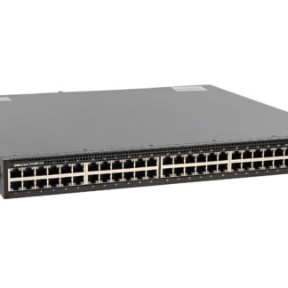 0DTJ7 Dell Networking S3048-ON 48x 1GBE 4x SFP+ 10GBE Ports Stacking Psu To Io Air 1x Ac Psu. Refurbished.