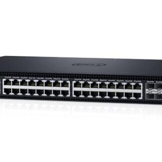 3W2R4 Dell S3048-On Networking 48x 1GBE 4x SFP+ 10GBE Ports Stacking Psu To Io Air 1x Ac Psu. Refurbished.