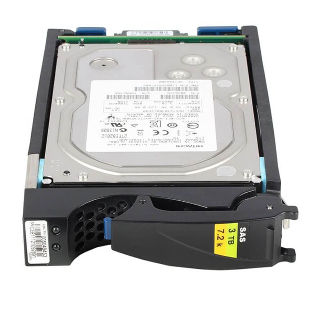 400-ACZO Dell 3TB 7.2K RPM SAS-6GBPS 64MB Near Line Hard Drive | Refurbished
