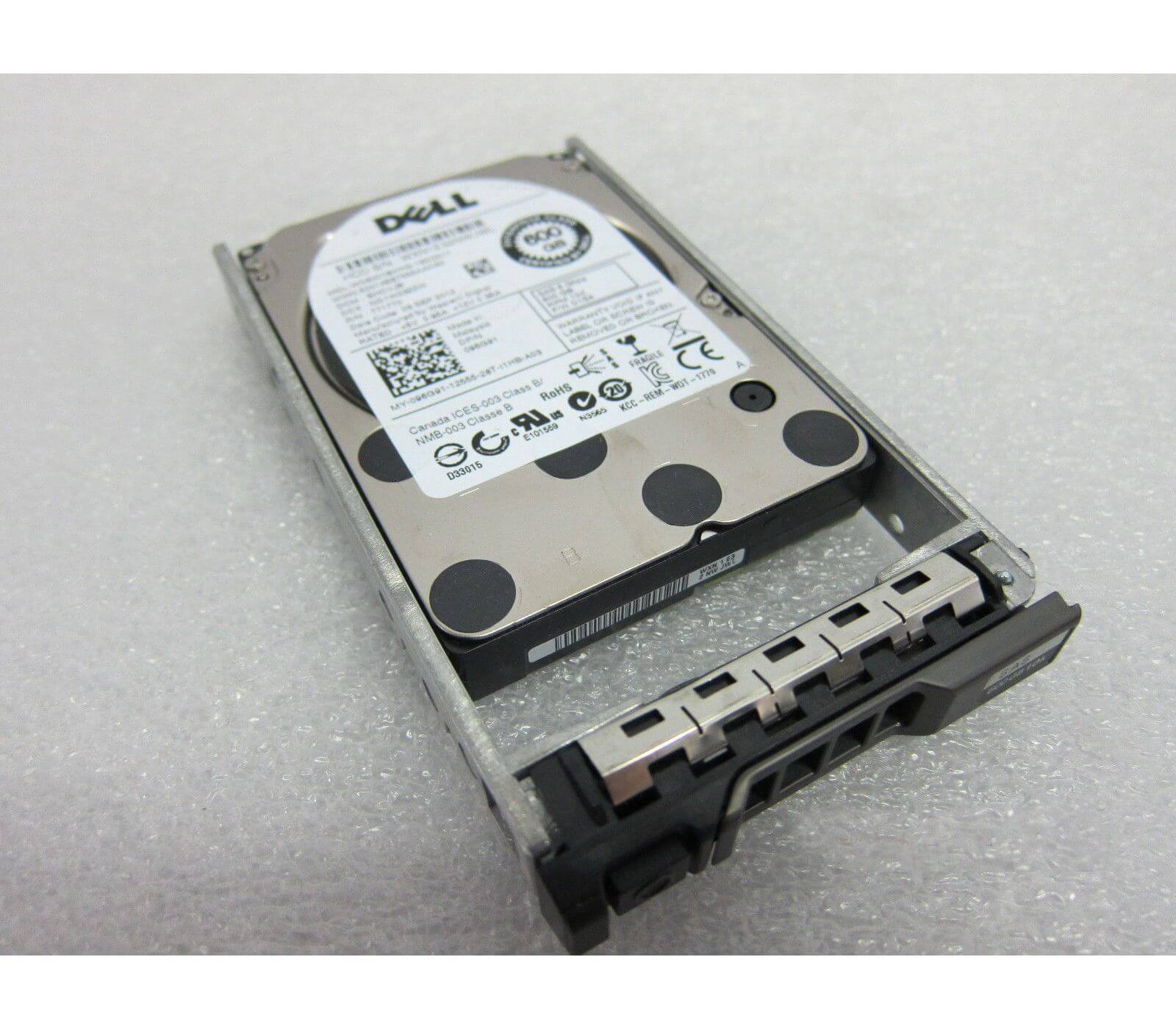 400-AGSW Dell 600GB 15K RPM SAS-12GBPS SFF Hard Drive For Server | Refurbished