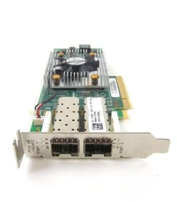 406-BBBN Dell Sanblade 16GB PCI-E Dual Port Fiber Channel Host Bus Adapter With Both Bracket | New Bulk Pack