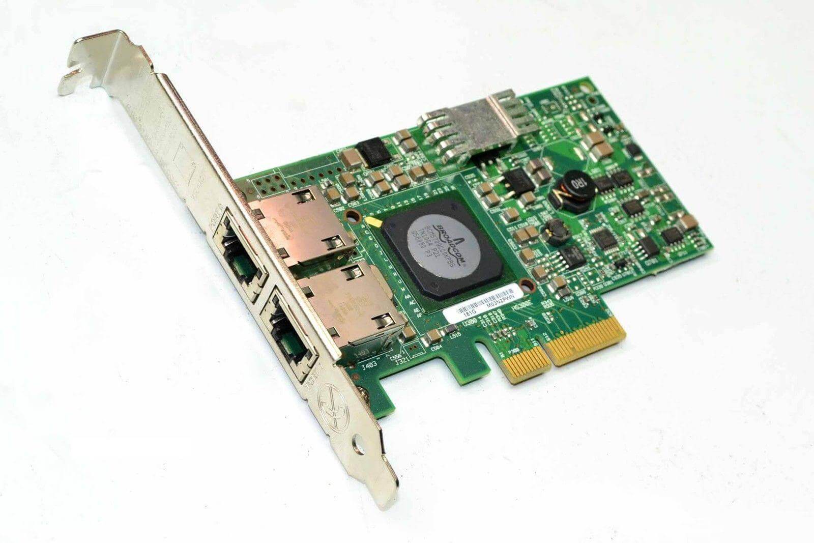 540-11136 Dell Broadcom 5720 Dual Port Low Profile Network Interface Card | Refurbished