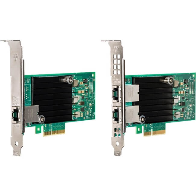 540-BBRL Dell Intel X550 10GB Ethernet Converged Network Adapter | Refurbished