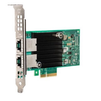 540-BBZX Dell Intel X550-T2 10GB Ethernet Converged Network Adapter With Low Profile Bracket. Refurbished.