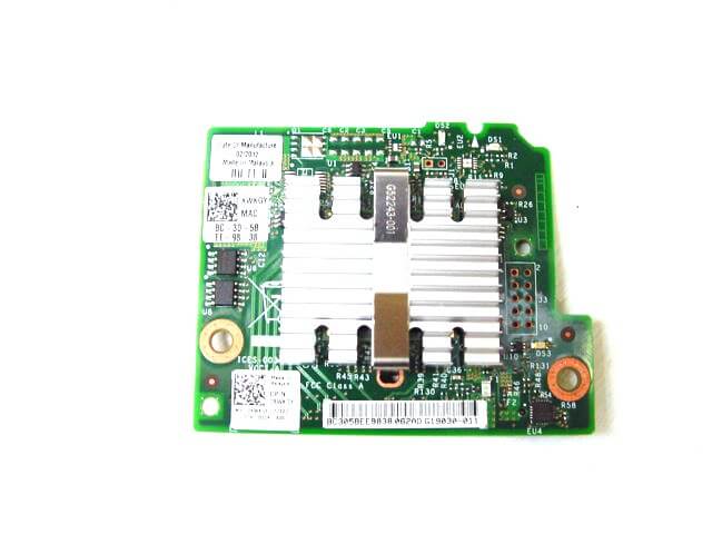 542-BBBO Dell X520-DA2 10GB Dual Port Network Mezzanine Card. Refurbished.