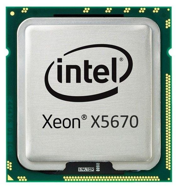 CFJKT Dell Intel Xeon X5670 Six Core 2.93GHz 1.5MB L2 Cache 12mb L3 Cache 6.4gt/S Qpi Speed Socket-Fclga1366 32nm 95w Processor | New Bulk Pack